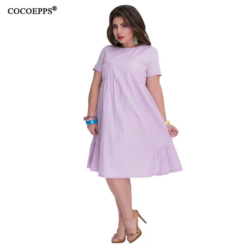 2019 Летняя мода 5XL 6XL Цветочная вышивка ассиметричные платья большие плюс размеры