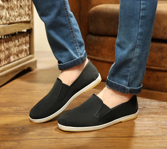 Ake Sia/Лидер продаж модные мужские парусиновые лоферы мокасины Zapatos слипоны с