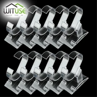 hot sale new fashion 10pc acrylic bracelet jewelry wrist watch display rack holder show case stand tool clear plastic display