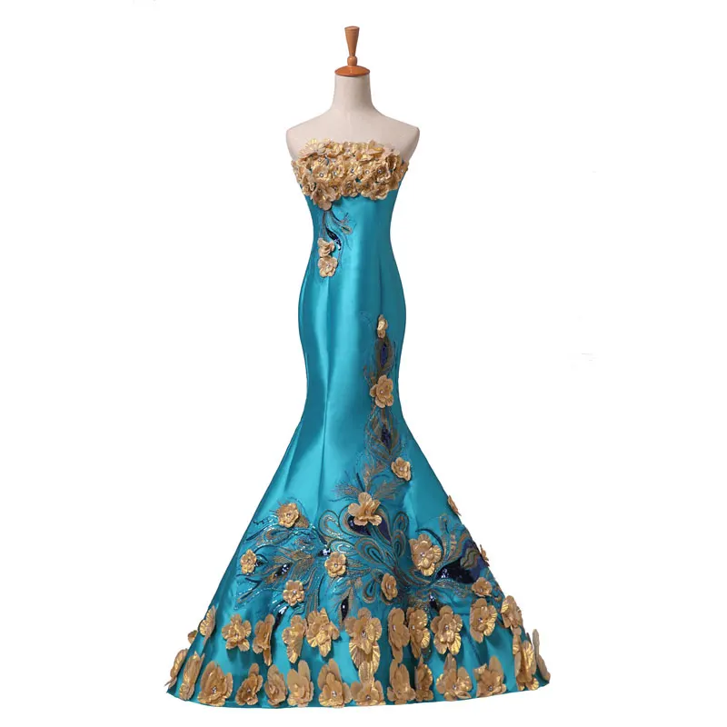 Модное Новое поступление элегантное вечернее платье Vestido de Festa роскошное