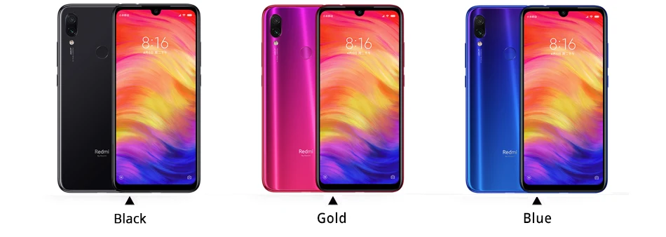 Смартфон Xiaomi Redmi Note 7 с глобальной прошивкой, 6 ГБ ОЗУ, 64 Гб ПЗУ, Snapdragon 660, экран 6,3 дюйма, задняя камера 48 МП, аккумулятор 4000 мАч