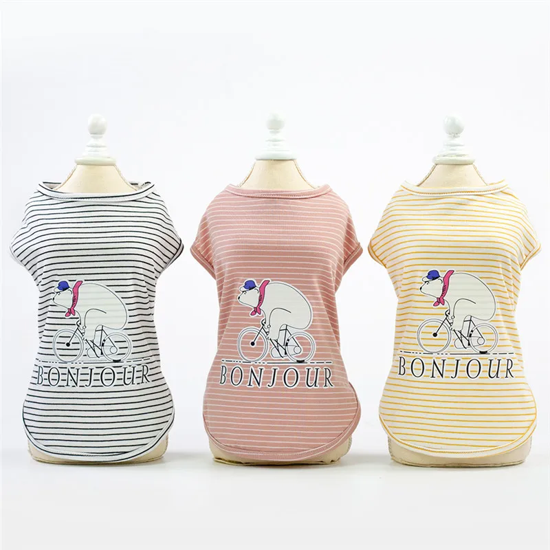 

Ff131 pet cotton vest pet dog summer vest puppy cotton vest cool thin summer T-shirt small pets summer clothes