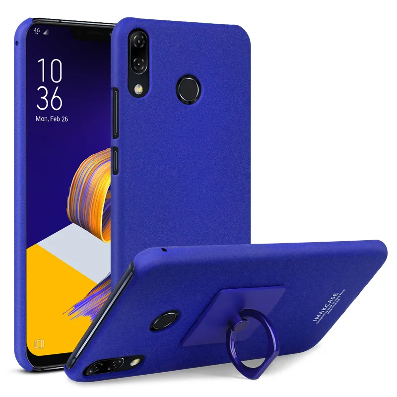 IMAK ковбойский матовый чехол для Asus Zenfone 5 ZE620KL кейс держатель колец телефона Zenfone5z