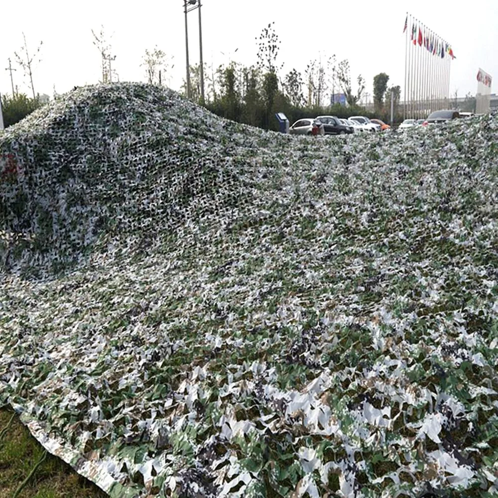 Новинка 1 шт. охотничья сетка для военного камуфляжа Лесной Камуфляж 3*2 м 4*3 5*4