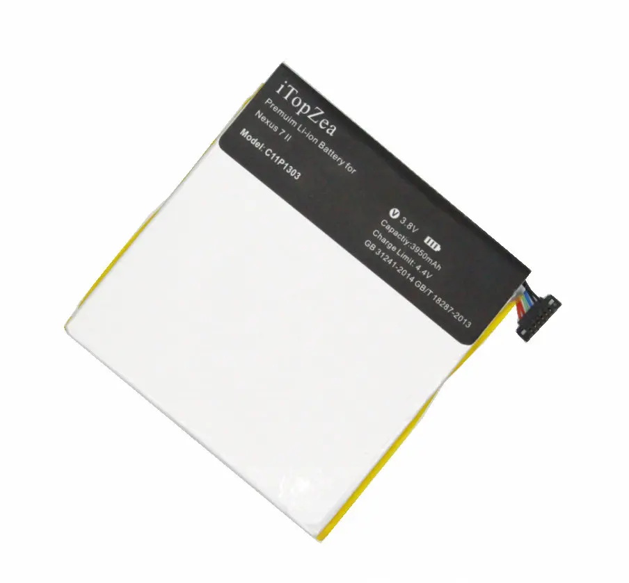 ITopzea 10 шт. 3950 мАч C11P1303 Сменный аккумулятор для Asus Google Nexus 7 &quotNexus II 2 2nd Gen 2013 ME571 ME57K