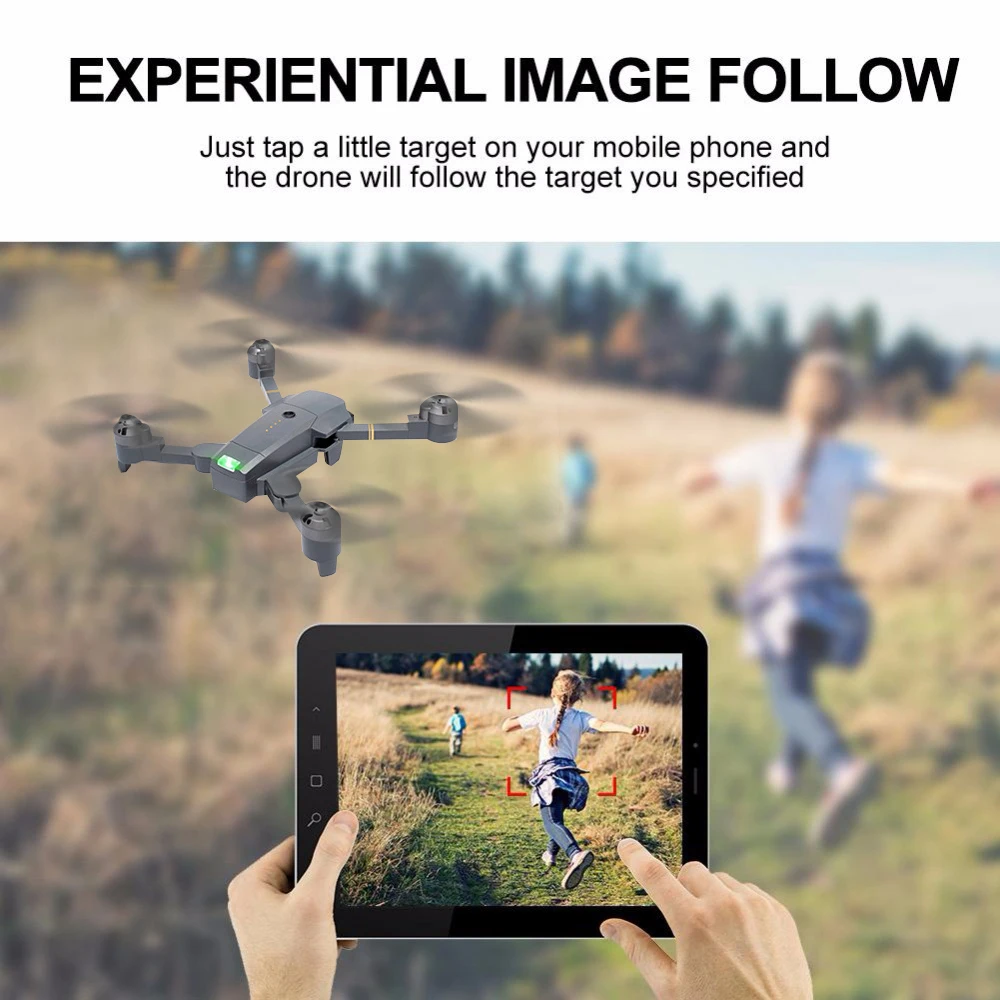 Профессиональный Квадрокоптер Global Drone с HD камерой 1080P регулируемым сервоприводом