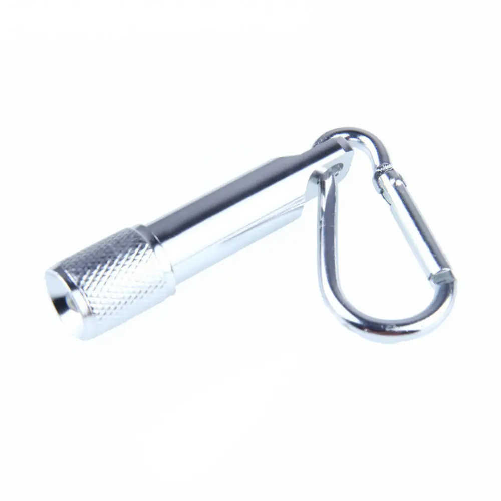 Портативный светодиодный мини ффонарь с карабином|keychain torch|portable flashlightflashlight camping |