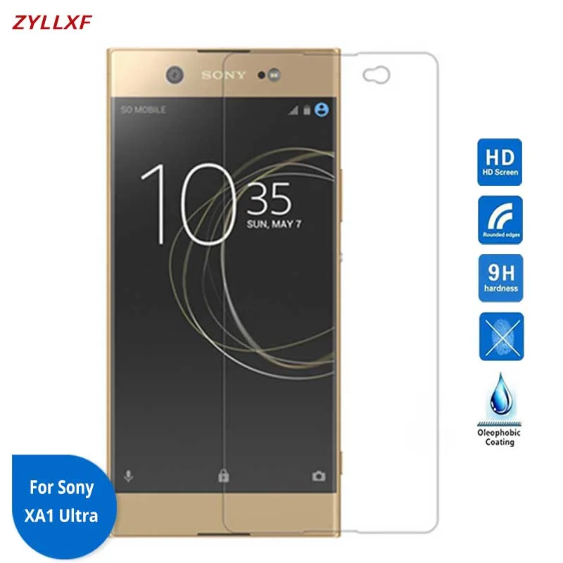 Для Sony Xperia XA1 ультра закаленное стекло 6 дюймов 9H 2.5D защитная пленка на экран для XA