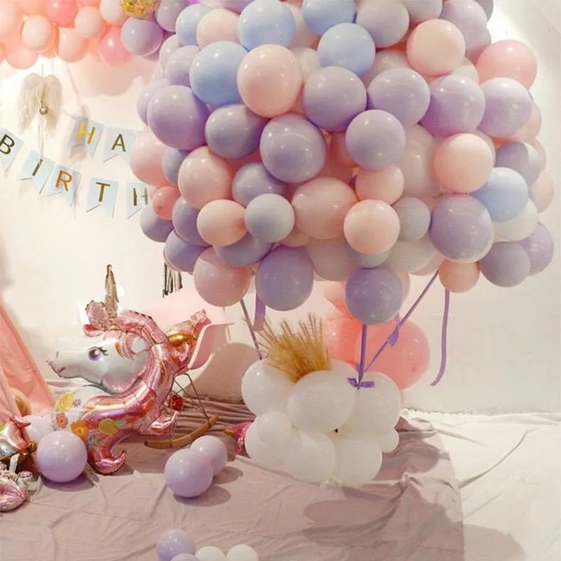 

100 шт./лот 5/10/36 дюймов латексные воздушные шары в виде макарона, украшения для свадьбы, дня рождения, гелиевые шары для вечеринки в честь рожд...