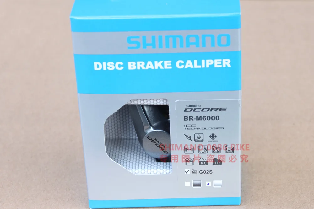 Shimano горные велосипеды M6000 тормозной суппорт Гидравлический дисковый тормоз DEORE BR-M6000 суппорт