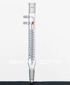 C264225 synthware конденсатор рефлюкс длина куртки: 225 мм соединения: 24/40 над высотой: 375