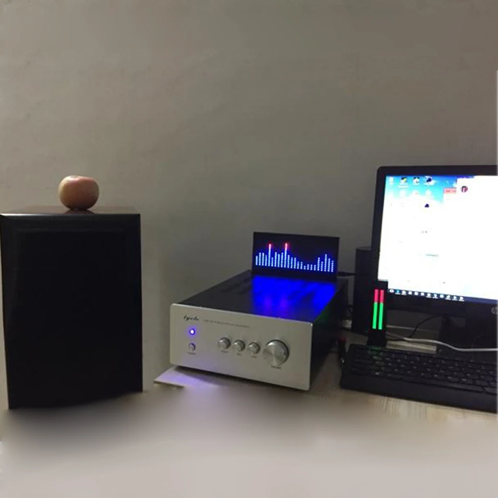 Cnikesin diy kit AS1424 профессионального музыкального спектра дисплею светодио дный