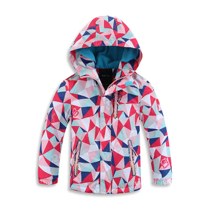 Детский непромокаемый дышащий Тренч с капюшоном принтом|Тренч| |