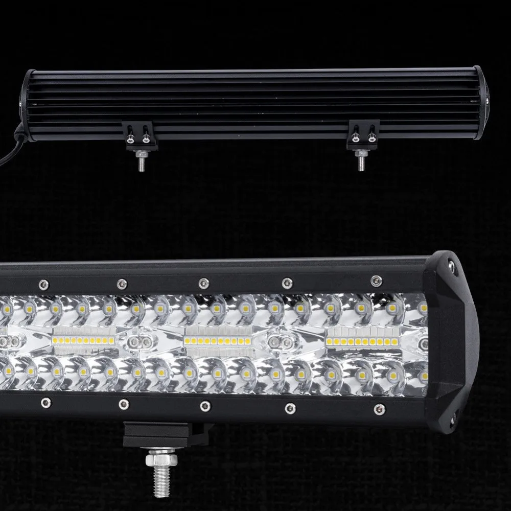 7D LED Light Bar 20&quot 420W Combo Beam Triple Row Work 12V 24V for Boat Jeep ATV PickUp Truck 4x4 Led Offroad Driving | Автомобили и