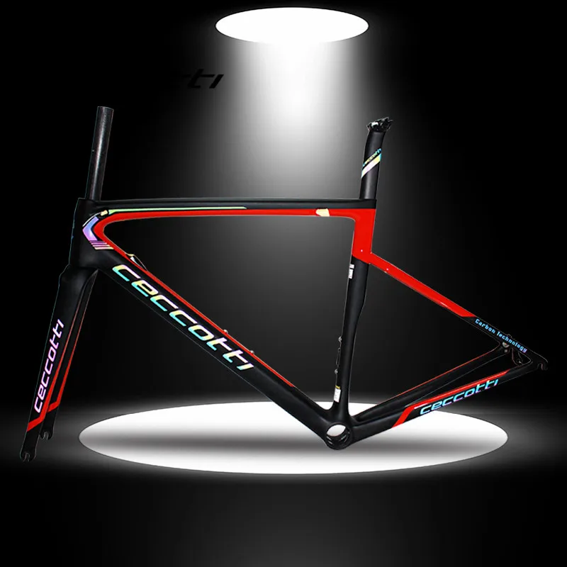 Углеродная рама для велосипеда JERF19 CECCOTTI carbon T800 PF30 дорожный велосипед arbon дороги Di2
