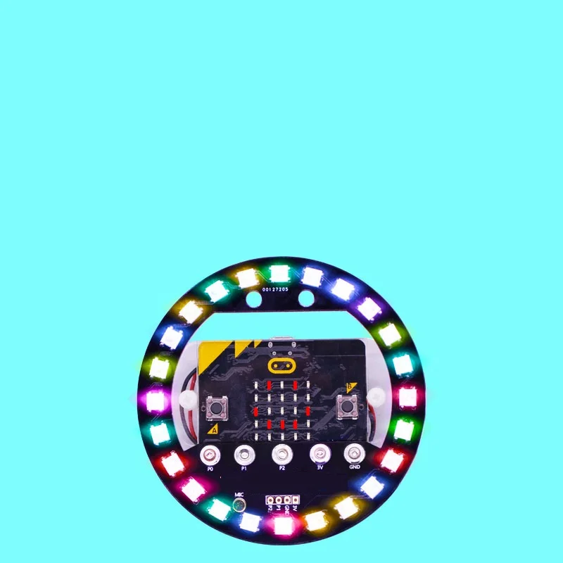 Плата расширения Microbit Halo полноцветный светодиодный модуль лампы RGB