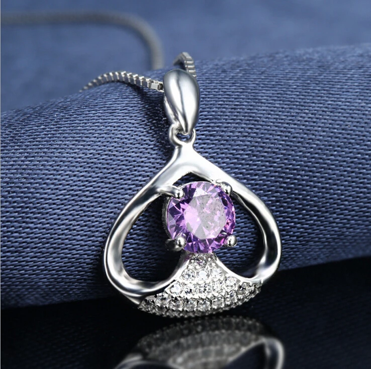Модная подвеска 100% гарантированно твердая искусственная серебряная YH4377|pendant