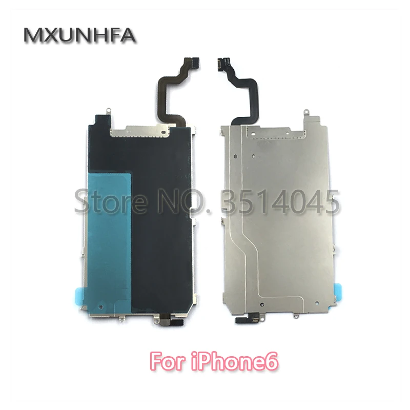 1 шт. Металлическая Задняя панель для iPhone 5 5S 6 6s 7 7p 8 plus ЖК-экран с удлиненным гибким