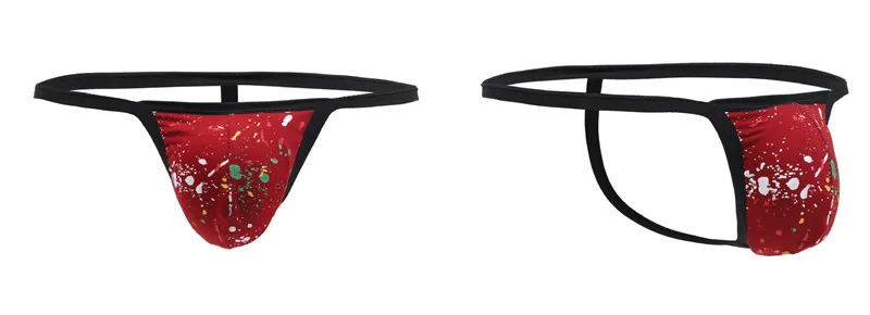 5PCS Male Thong Underwear  Men Cueca Underwear Shorts Low Waist Sexy  Breathable Underpants Pouch Briefs Panties Mens Briefs