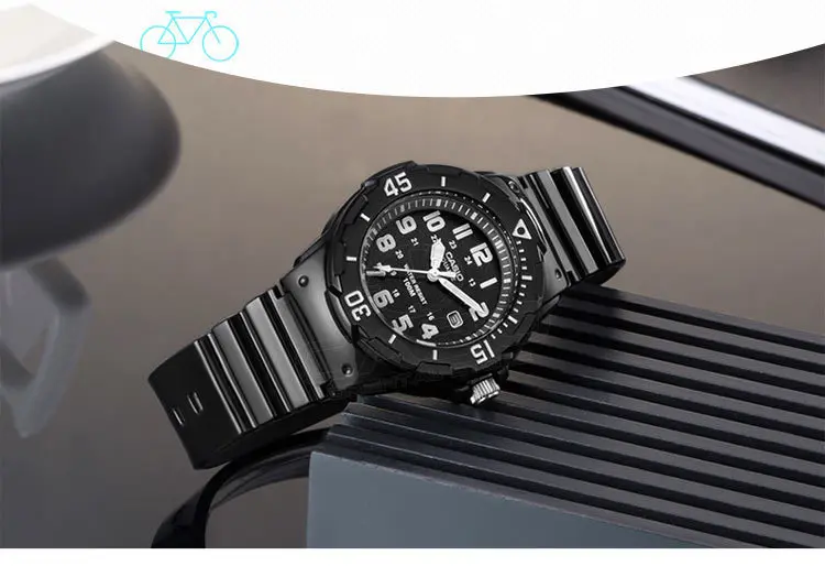 CASIO Часы LRW-200H-4B силиконовый ремешок Спортивная Дата день для женщин влюбленных Пара часы водонепроницаемый подарок relogio feminino настольные часы