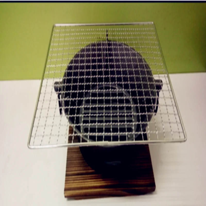 Новинка! Толстая железная угольная плита угольный гриль с доской | Спорт и