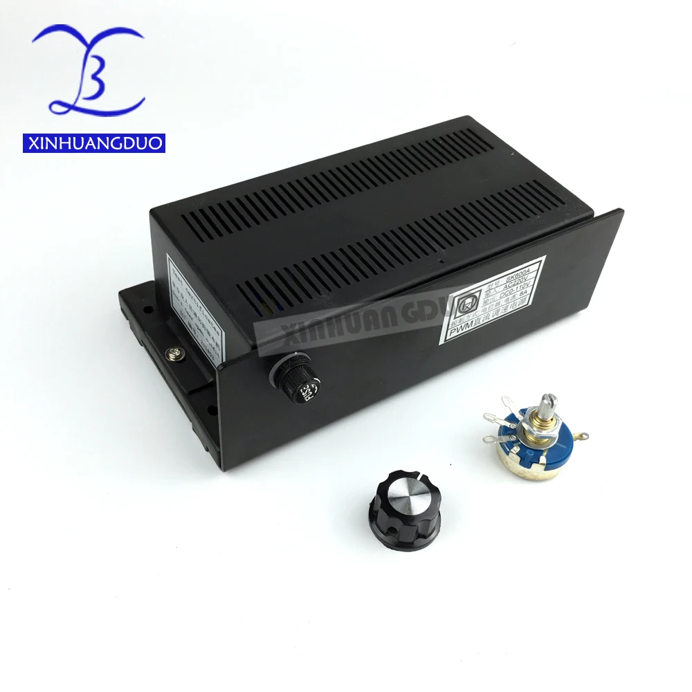 Вход AC220V выход DC0-110V 600 w гравировальный станок dc регулировка скорости вращения шпинделя источника питания управляющий шпиндель Электропитание двигателя