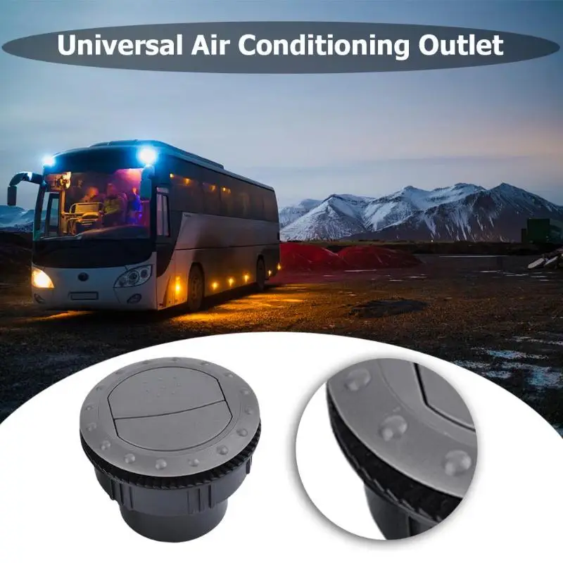 60 мм ABS автомобильный RV ATV A/C вентиляционное отверстие Вращающийся интерьер