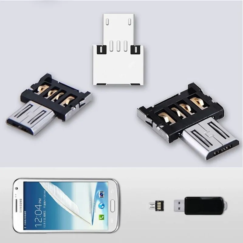 Адаптер OTG для телефона Android с USB на микро-USB накопитель флэш-диск U-диск конвертер