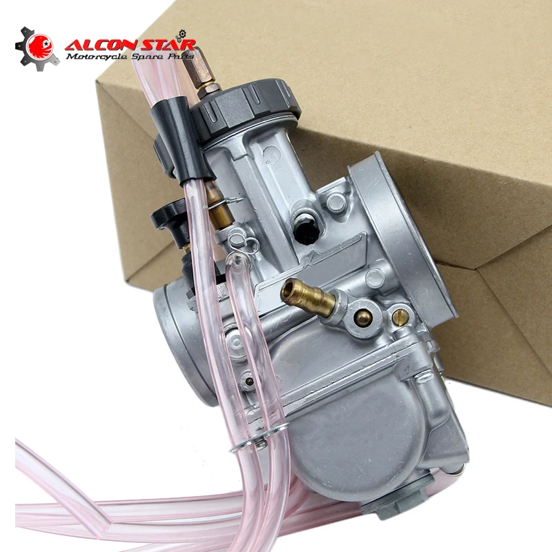 Универсальный мотоциклетный карбюратор Alconstar PWK 34 36 38 40 мм для Mikuni Dellorto Koso с Power Jet