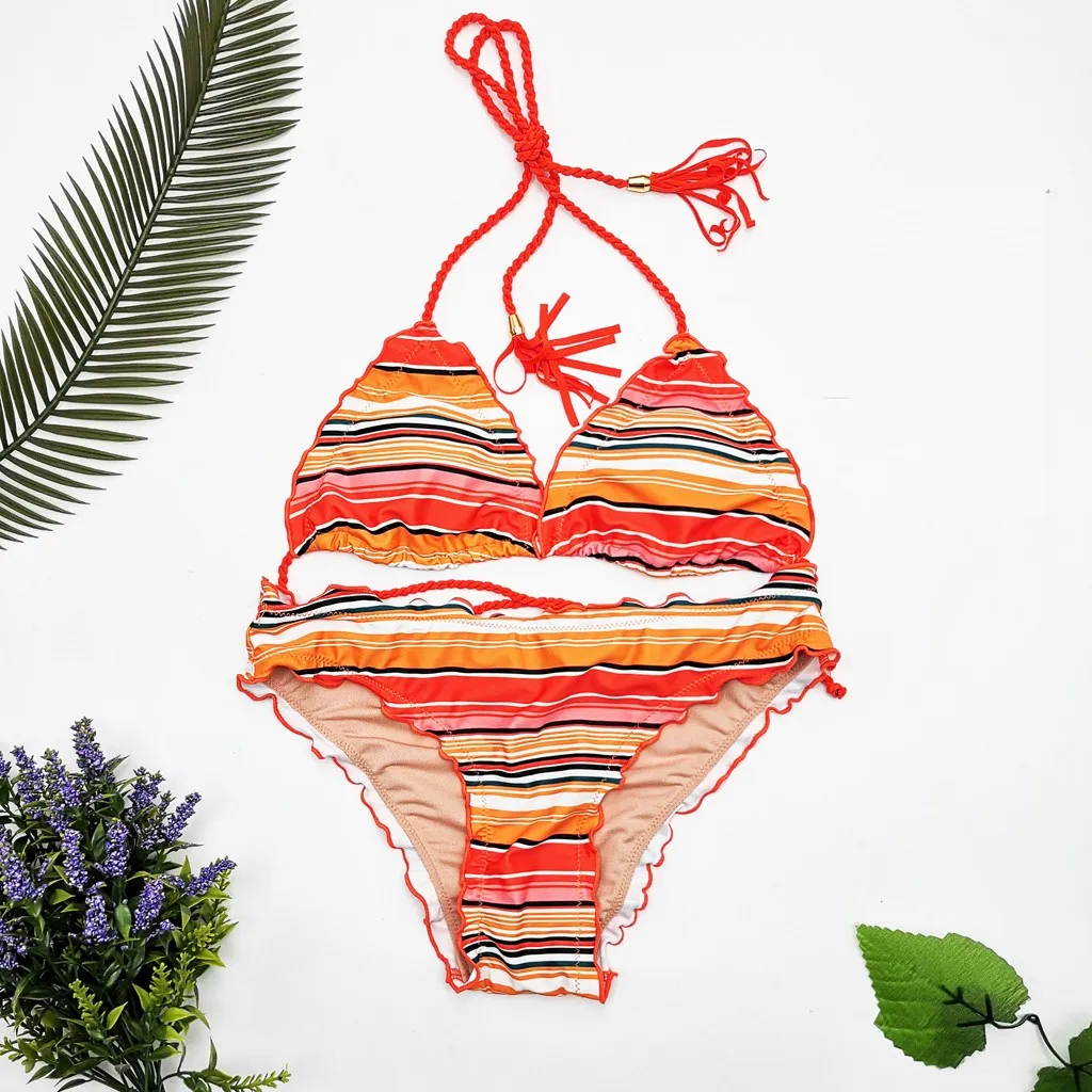 Womail для женщин цветок плавание одежда бикини Bathingsuit купальник пляжная Танкини