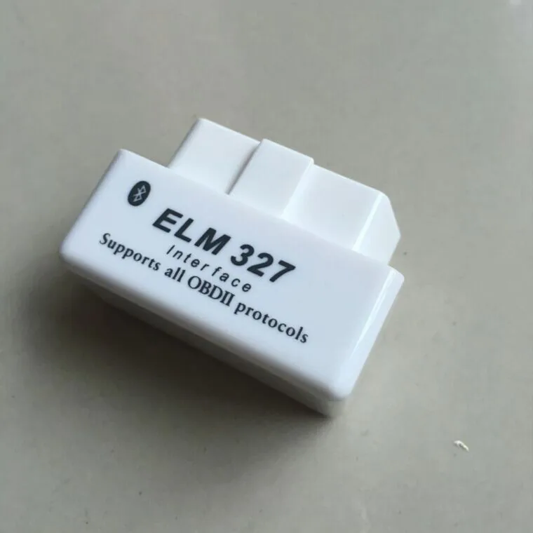 В продаже! Одна плата pcb MINI ELM327 Bluetooth OBD2 V2.1 Белый Умный автомобильный