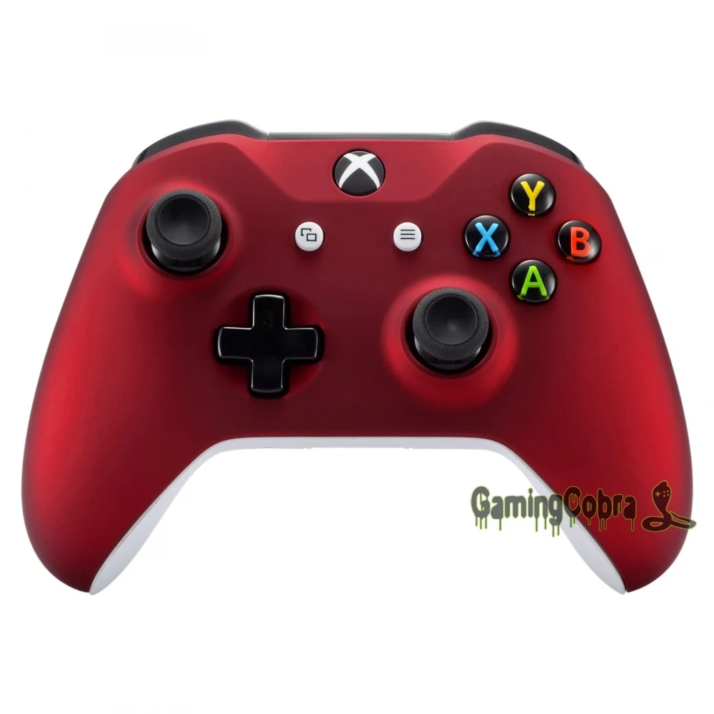 Мягкий Сенсорный Красный Корпус Корпуса для Xbox One X & S контроллера # SXOFX01|housing shell|shell