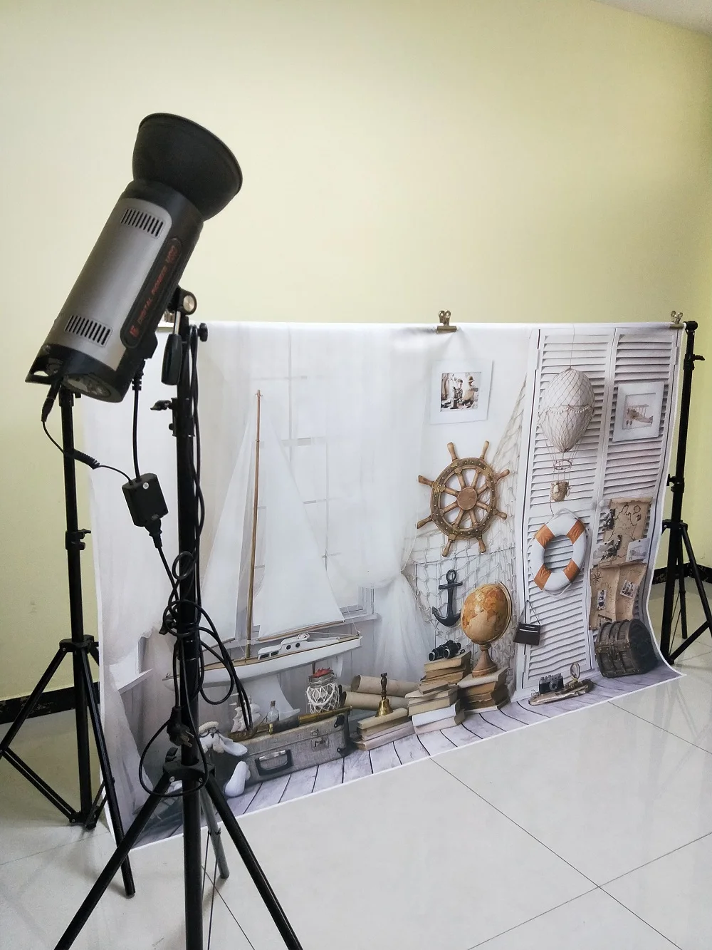 5x3ft фоны для фотосъемки новорожденных морские принадлежности навигатор Фото