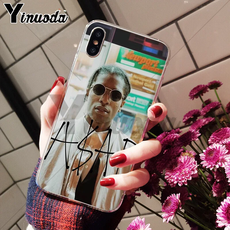 3 Yinuoda A$ AP Asap Rocky Lord Flacko простые мягкие термополиуретановые чехлы Модные Цветные чехлы для телефонов для iPhone 8 7 6 6S Plus X XS max 5 5S SE XR - Цвет: 3