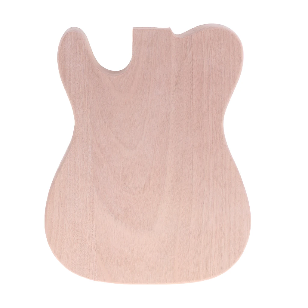 Деревянный незавершенный Diy электрогитара корпус для Telecaster аксессуары для гитары прочный