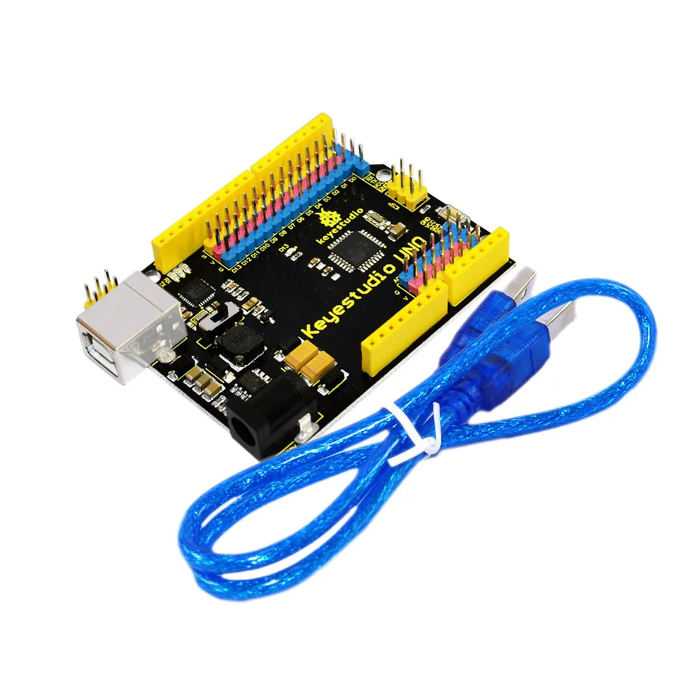 Keyestudio UNO R3 официальная обновленная версия с контактным интерфейсом для Arduino DIY