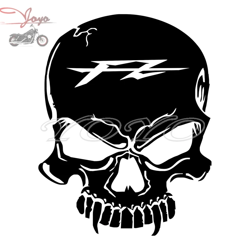 

Бесплатная доставка FZ логотип череп клейкая Наклейка Крыло Наклейка Наклейки для топливного бака для FZ250 FZ400 FZ6N FZ6R FZ6S FZ07 FZ8 FZ09 FZ1