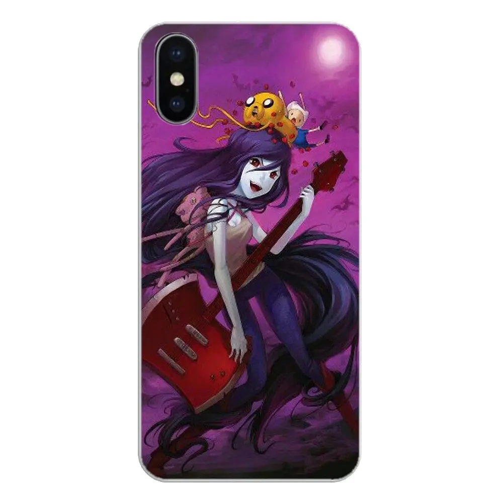 Adventure Time Finn Jake Marceline For iPod Touch iPhone 4 4S 5 5S 5C SE 6 6S 7 8 X XR XS Plus MAX Soft Transparent Cases Covers |