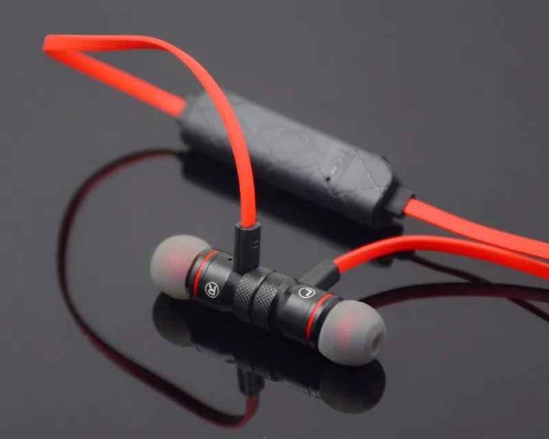 Bluetooth V4.1 Беспроводные спортивные наушники для бега, стерео наушники-вкладыши, магнитные вкладыши с микрофоном, Наушники для iphone Sumsang Xiaomi