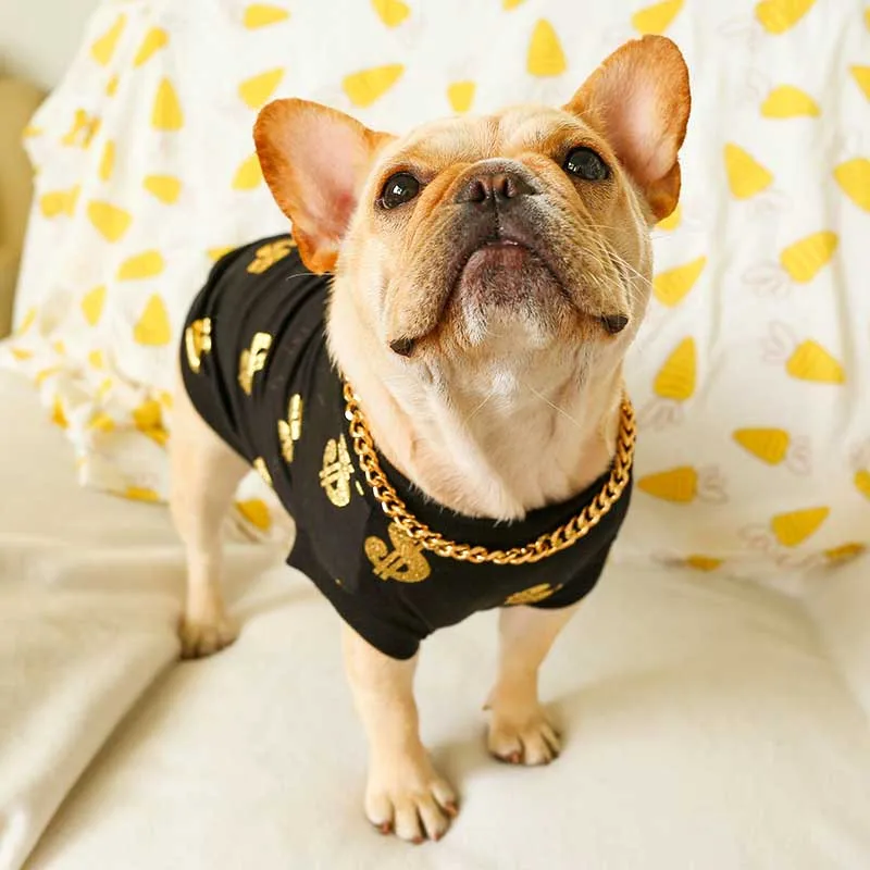 Ошейник для домашних питомцев модная цепь быстросъемное ожерелье собак и кошек