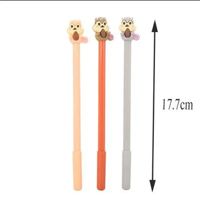 1 шт. белка гелевая ручка 0 5 мм милый стационарные новый мультфильм каваи ручки