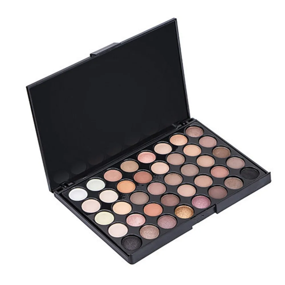 Женский макияж 40 цветов земли матовый Пигмент Тени для век Палитра Косметика
