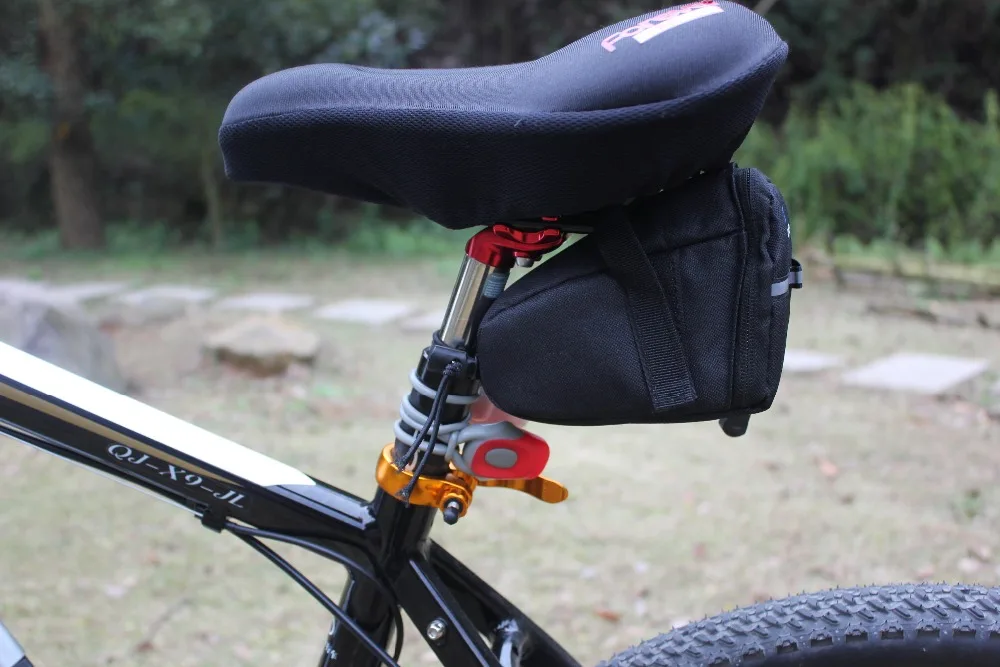 Суперлегкая сумка на седло для велосипеда заднего сиденья с амортизацией | Спорт