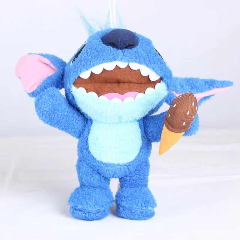 Kawaii Лило и Ститч плюшевые игрушки синий стежок Scrump мягкие животные куклы дети