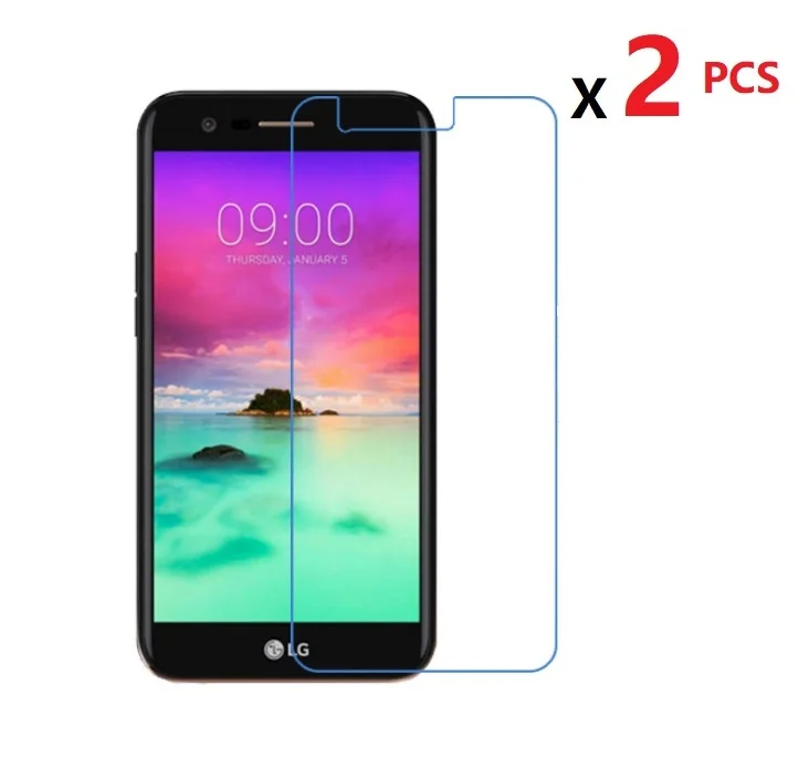 

2 PCS High Clear Screen Protector For LG K11 K10(2018) K8 Glossy Film Protector Guard For LG K10 Power K7 K4 K3