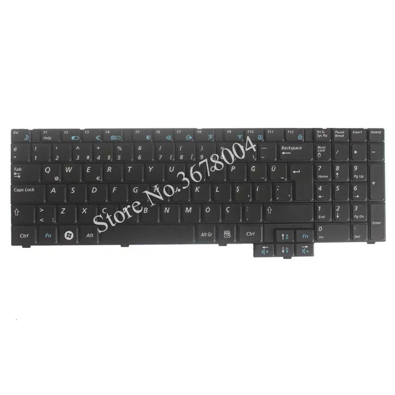 Новая клавиатура TR для Samsung R620 NP-R620 R525 NP-R525 R528 R530 R540 R517 RV508 R523 Турция Черная |