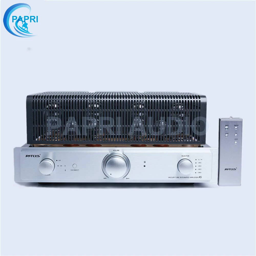 PAPRI RFTLYS A5 KT88x4 6N8Px2 6N9Px2 вакуумный трубчатый Интегрированный усилитель 2 режима для прослушивания с пультом дистанционного управления(110-120 в