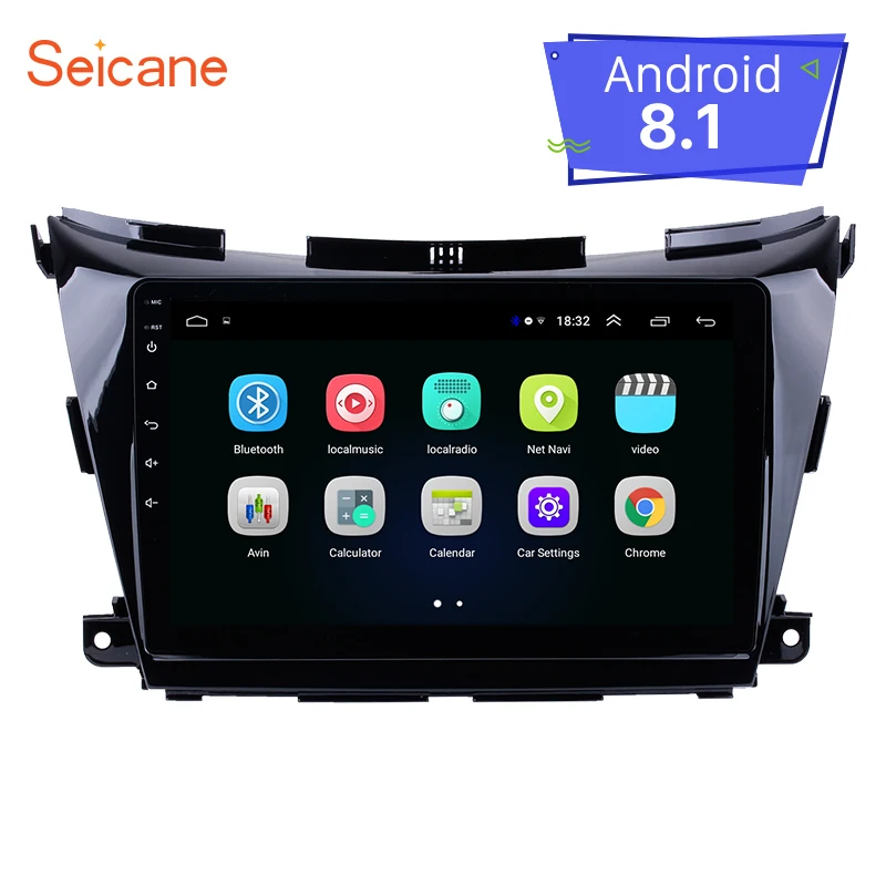 Seicane 10 1 &quotAndroid 8 для Nissan Мурано навара NP300 gps Автомобильный мультимедийный плеер 2DIN