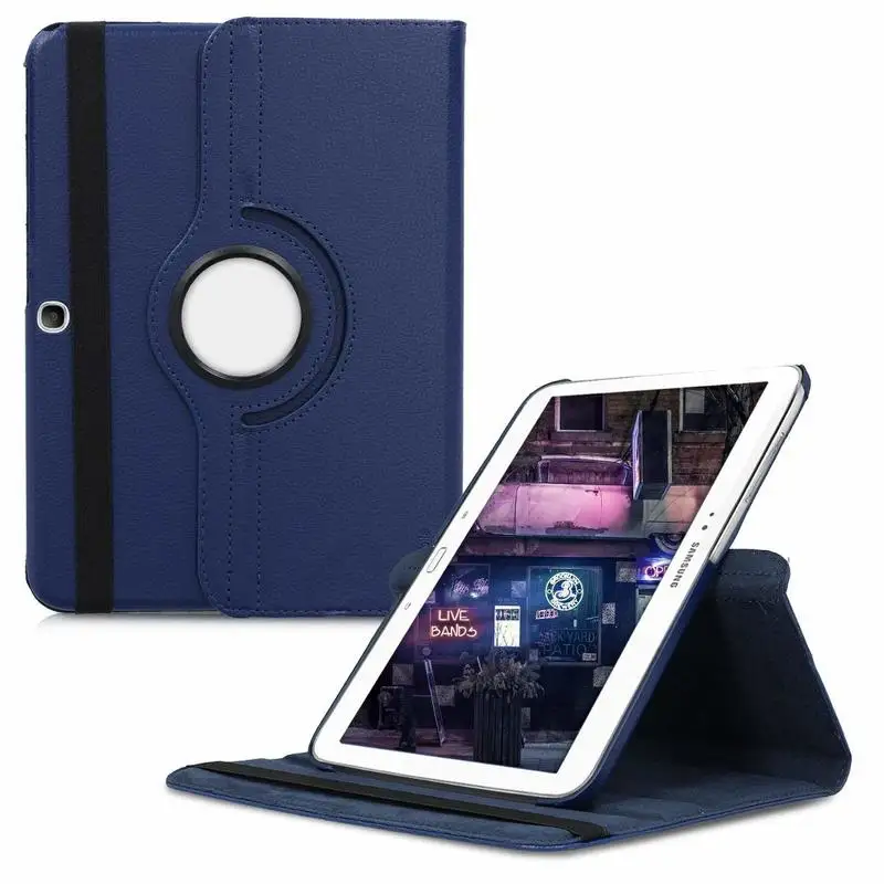 Магнит PU раскладный кожаный чехол для Samsung Galaxy Tab 3 10 1 GT P5200 P5210 P5220 планшет 360
