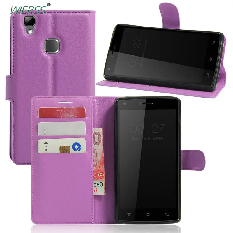 Роскошный кожаный чехол-книжка с бумажником для Doogee X5 Max pro 5 0 дюйма чехол-накладка